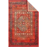 فرش  قرمز طرح هلنا معادل ۷۷ رج دستباف|فرش|شیراز, تندگویان|دیوار