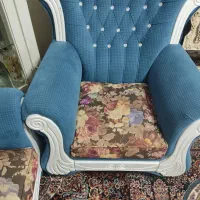 مبل بوفه تابلوپرده ساعت گلدان وگل پرده وکمد|مبلمان خانگی و میز عسلی|قزوین, |دیوار