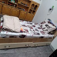 تخت دو‌نفره نوجوان|تخت و سرویس خواب|شاهرود, |دیوار