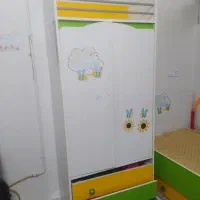 تخت کودک وکمد|تخت و سرویس خواب|فیروزکوه, |دیوار