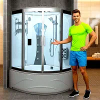 وان جکوزی مدل مادرید با کابین دوش سونا بخار کرمان|لوازم حمام|کرمان, |دیوار