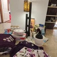 آباژور رو تختی پرده ست پا سماوری ظرف سرو تابلو