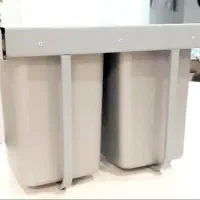 سطل دوقلوی تو کابینتی ریلی