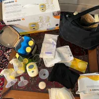 شیردوش برقی medela دوقلو|اسباب و اثاث بچه|تهران, پرستار|دیوار