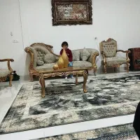 مبلمان 9نفره به همراه میزعسلی جنس چوب خوب|مبلمان خانگی و میز عسلی|تایباد, |دیوار