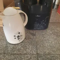 فلاسک دوقلو یونیک و فلاسک تک شیشه صورتی