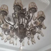 لوستر برنزی|لوستر و چراغ آویز|ری, دولت‌آباد|دیوار