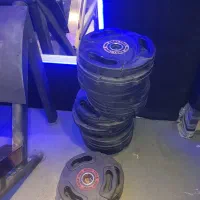 صفه و دمبل معاوضه با وزن  پایین  و دمبل زنانه