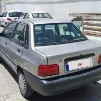 پراید مدل ۸۶ نقره ای دوگانه شرکتی