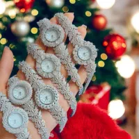 سرویس نقره ساعت نقره همراه با دستبند ست|بدلیجات|تبریز, |دیوار