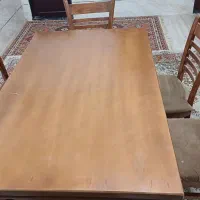 میز ناهار خوری ۶ نفره چوبی|میز و صندلی غذاخوری|تربت‌حیدریه, رجایی|دیوار