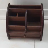 جای لوازم  آرایشی چوبی