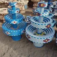 آبنما کاشی کاری شده|صنایع دستی و سایر لوازم تزئینی|یزد, |دیوار