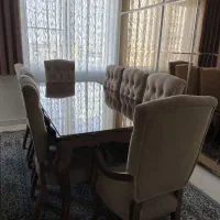 مبل ۷ نفره به همراه نهار خوری ۸ نفره|مبلمان خانگی و میز عسلی|پردیس, فاز ۲|دیوار