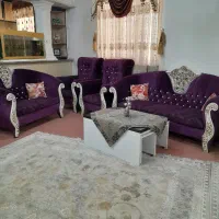 مبل هفت نفره به همراه جلو مبلی و ۴ عددعسلی