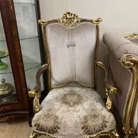 مبل سلطنتی در حد نو|مبلمان خانگی و میز عسلی|قزوین, |دیوار