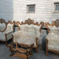 مبل راحتی سلطنتی 7نفره|مبلمان خانگی و میز عسلی|تبریز, |دیوار