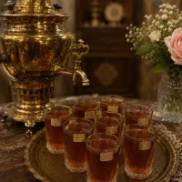 استکان عتیقه فرانسوی قدیم  مناسب روضه