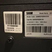 تلویزیون سام QA65 با میز تلویزیون