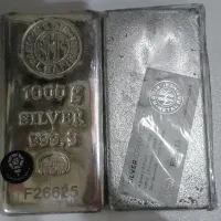 شمش نقره نادیر ۱ کیلویی