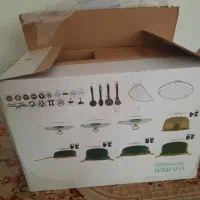 سرویس قابلمه ۱۵ پارچه کاملا نو