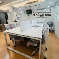 میز کارگروهی 82589اتاژور دار مبل اداری فلزی