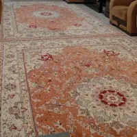 دو عدد فرش ماشینی نه متری هزار شانه