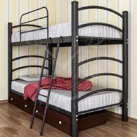 تخت ۲ طبقه فلزی