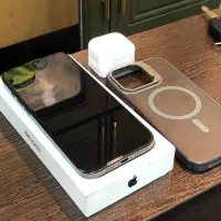 16 pro max 256 zaa باریجستر شرکتی مشکی درحدنو