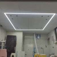نور خطی لاین نوری با  چهار سانت سفید مشکی
