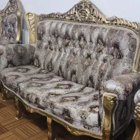 مبل سلطنتی چوب راش|مبلمان خانگی و میز عسلی|ایلام, |دیوار