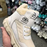 بوت بلند چرم بچه گانه سایز ۳۵