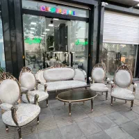 مبل ۹ نفره سایز بزرگ ۷ گل رز|مبلمان خانگی و میز عسلی|تهران, میدان میوه و تره‌بار مرکزی|دیوار