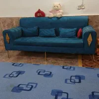 فروش مبل هفت نفره درحد نو شش ماهه خریداری شده|مبلمان خانگی و میز عسلی|لاهیجان, بازکیاگوراب|دیوار