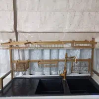 آبچکان روی سینک تمام استیل جاظرفی استندرنگ کوره ای|آب‌چکان و نظم‌دهنده ظروف|تهران, حسن‌آباد|دیوار