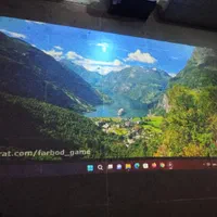 دیتا پرژکتور 120 اینچ تصویر اپسون 685wi با ضمانت|تلویزیون و پروژکتور|گرگان, |دیوار