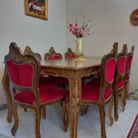 سرویس مبل و ناهار خوری ۸ نفره تمیز و بسیار زیبا