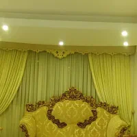 پرده با والان مخمل