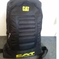 کیف کوله پشتی مشکی CATجنس برزنت نو، استفاده نشده