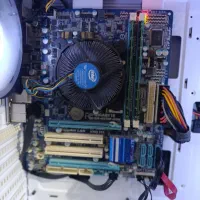 پک مادربورد + رم + CPU + مانیتور Lg|قطعات و لوازم جانبی رایانه|بندرعباس, |دیوار
