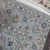 قالیچه کاشان کرم دستباف|فرش|تهران, جابری|دیوار