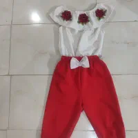 تاپ شلوار سه گل