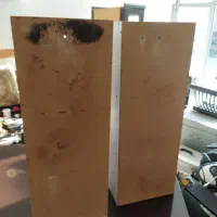 دو عدد ویترین دیواری ام دی اف|کتابخانه، شلف، قفسه‌های دیواری|آزادشهر, |دیوار