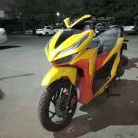 موتور سیکلت طرح کلیک Ava150