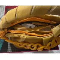 کیف خردلی جا دار نونو اصلا استفاده نشده حتا یک بار|کیف، کفش، کمربند|اراک, |دیوار