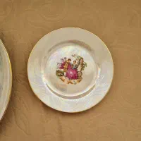 شیرینی خوری،مناسب جهیزیه،چینی قدیمی|کلکسیون اشیاء عتیقه|اصفهان, کارلادان|دیوار
