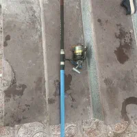 چوب و چرخ ماهی گیری|ماهیگیری|ارومیه, |دیوار