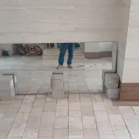 آینه  ۲متردر۱متر سالم مخصوص آرایشگاه،یامغازه،منزل