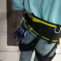 کمربند ایمنی کار  petzl مناسب کوه نوردی غار نوردی|کوهنوردی و کمپینگ|پاکدشت, پاکدشت (مامازند)|دیوار