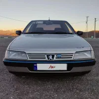 پژو مدل 87 بژ نقره ای سیخ وسط